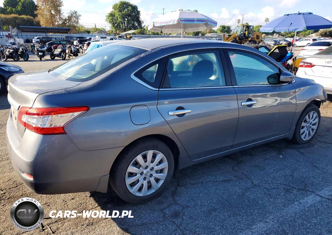2015 Nissan Sentra S VIN:3N1AB7AP5FY260589 - 3