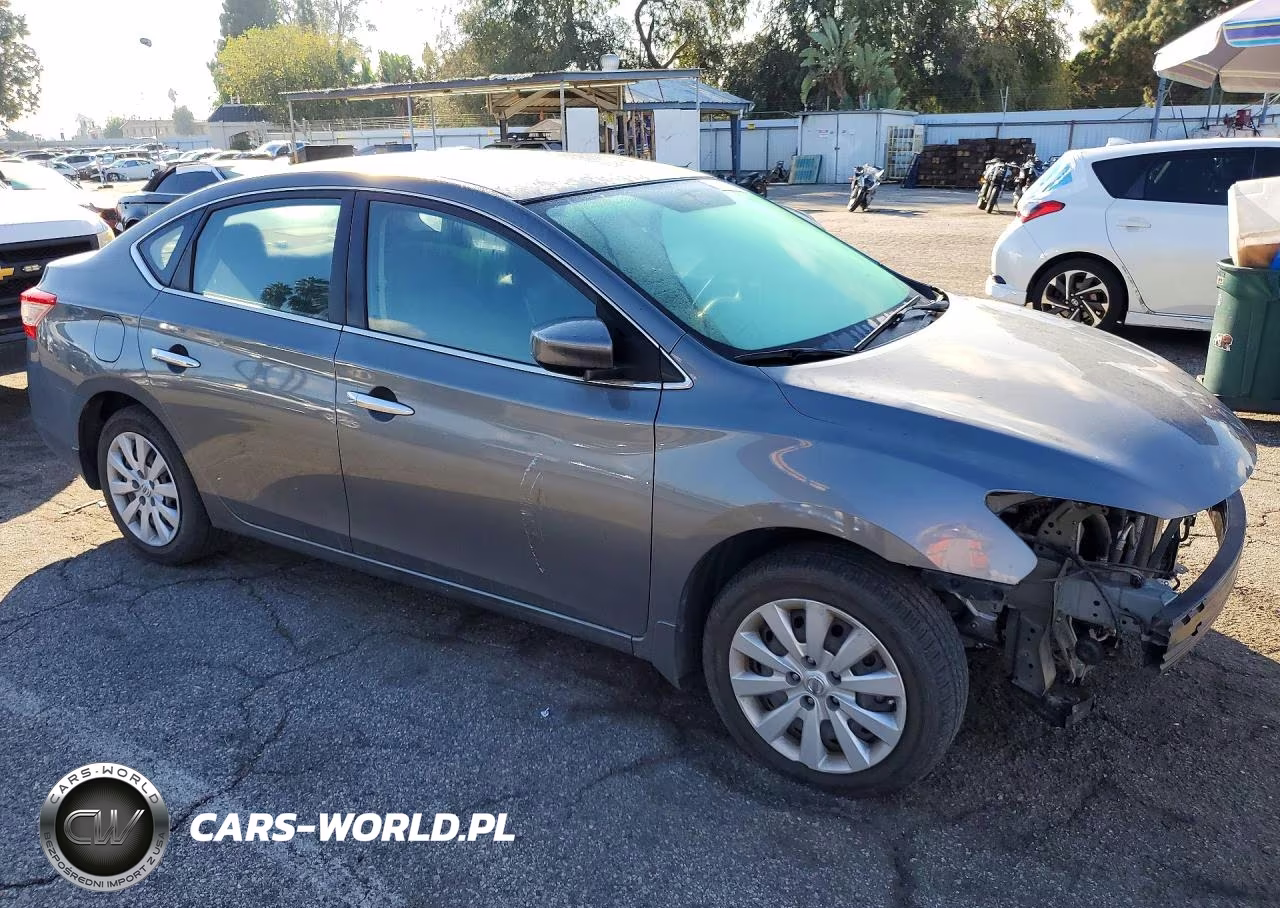 2015 Nissan Sentra S VIN:3N1AB7AP5FY260589 - 4