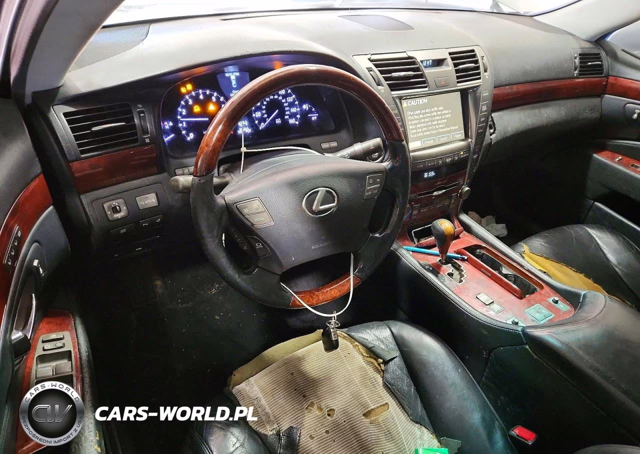 2007 Lexus Ls 460L VIN:JTHGL46F175009407 - 8