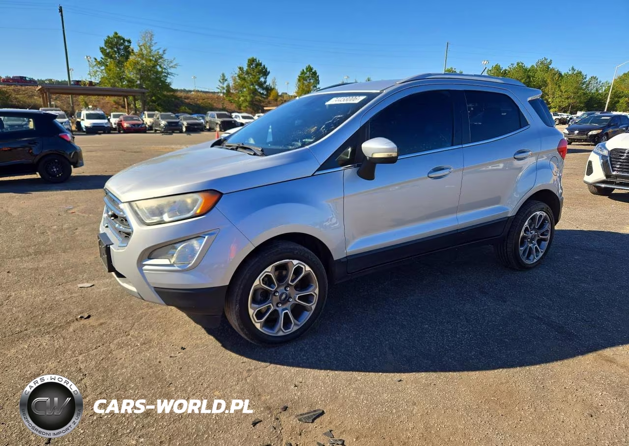 2021 Ford Ecosport Titanium VIN:MAJ6S3KL6MC401978 - 1