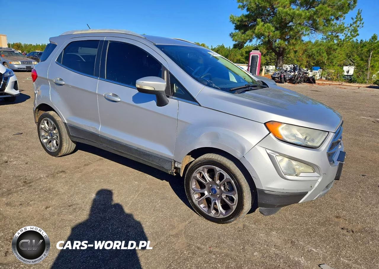 2021 Ford Ecosport Titanium VIN:MAJ6S3KL6MC401978 - 4