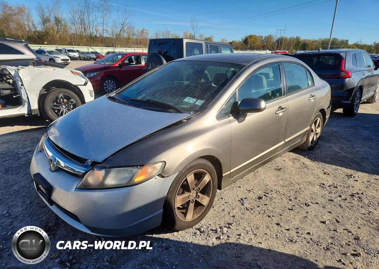 2006 Honda Civic Ex VIN:1HGFA16876L093182 - 1