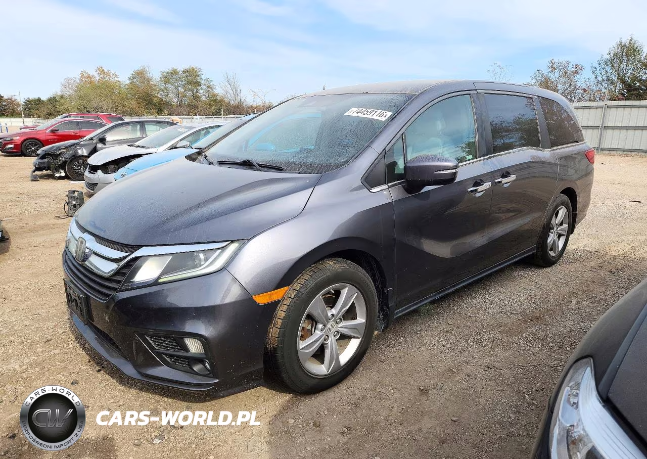 2018 Honda Odyssey Ex VIN:5FNRL6H54JB068242 - 1