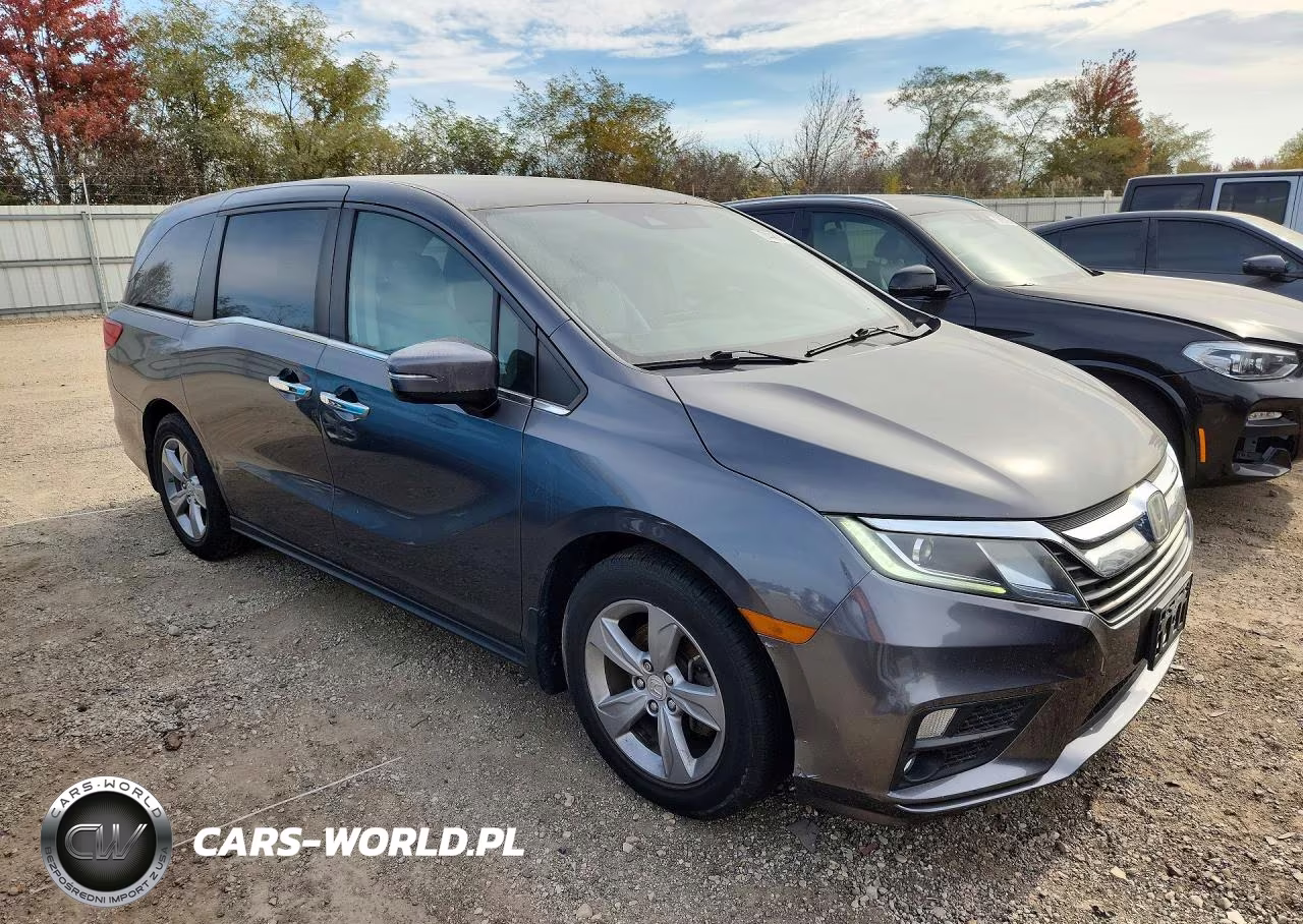 2018 Honda Odyssey Ex VIN:5FNRL6H54JB068242 - 4