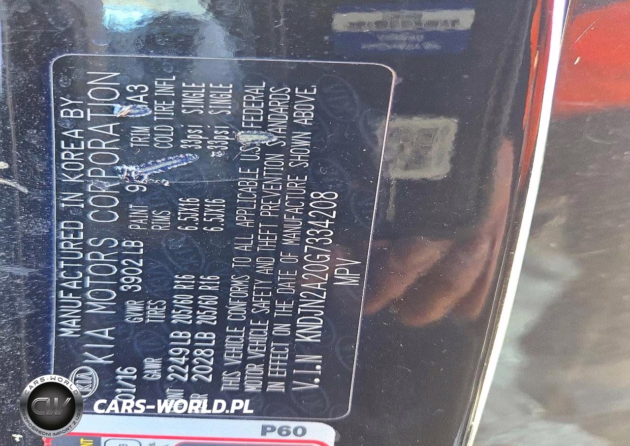 2016 Kia Soul Base VIN:KNDJN2A20G7334208 - 13