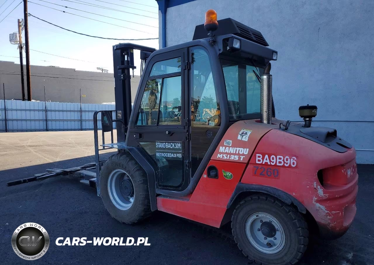 2018 Manitou Msi35 Forklift VIN:976142 - 3