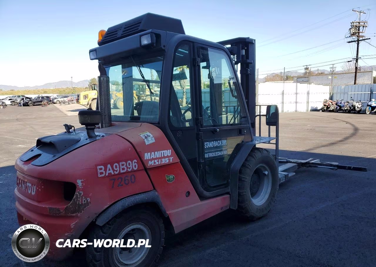 2018 Manitou Msi35 Forklift VIN:976142 - 4