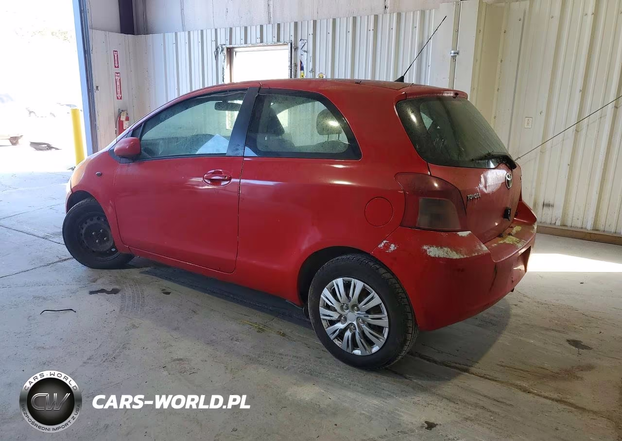 2008 Toyota Yaris Base VIN:JTDJT903X85153056 - 2