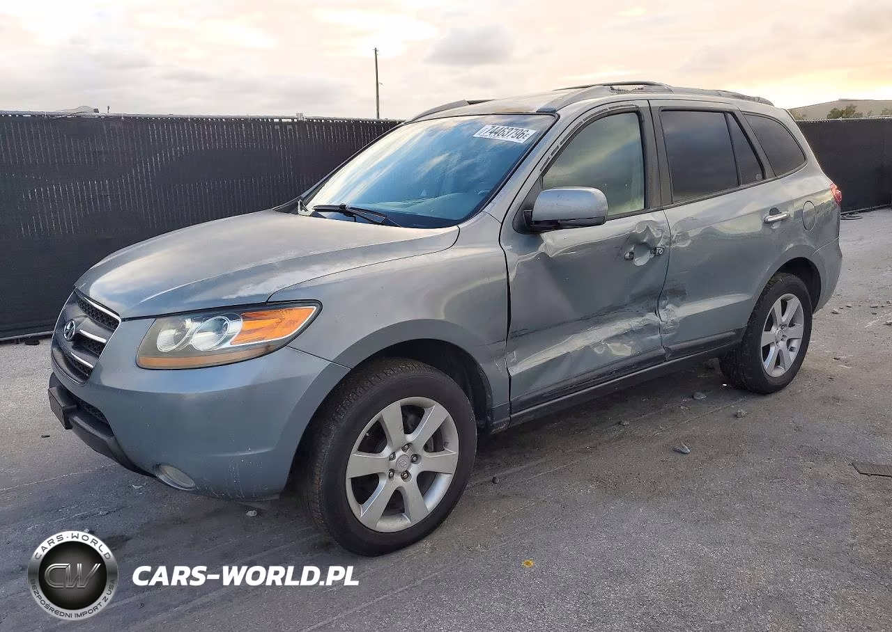 2007 Hyundai Santa Fe Se VIN:5NMSH13E77H052962 - 1