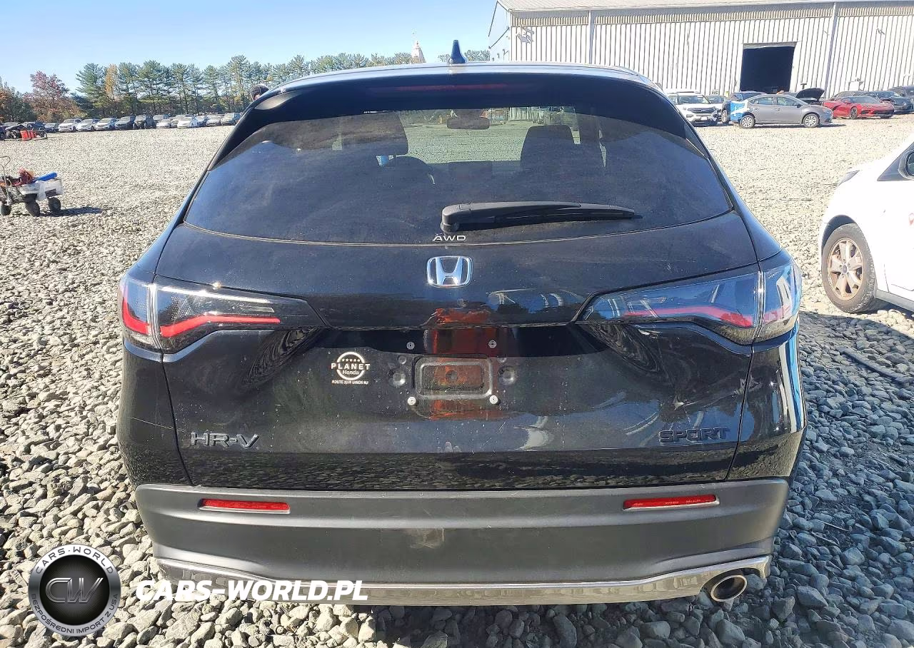 2025 Honda Hr-V Awd Sport VIN:3CZRZ2H59SM719671 - 6