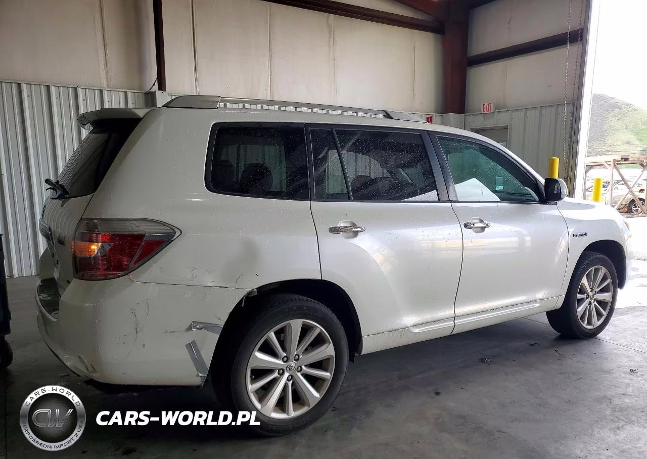 2009 Toyota Highlander Hybrid Limited VIN:JTEEW44A892030388 - 3
