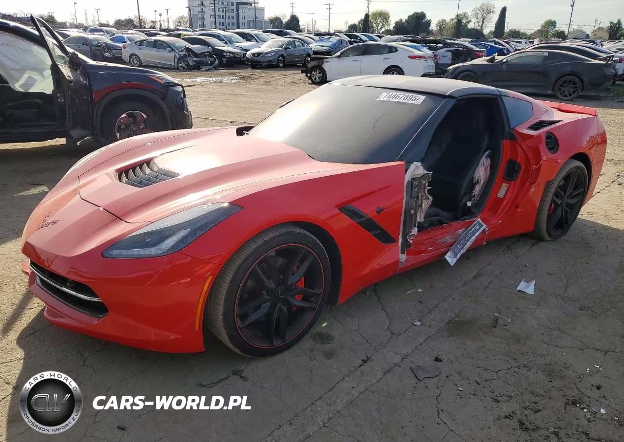 2016 Chevrolet Corvette Stingray 3Lt VIN:1G1YF2D7XG5122455 - 1