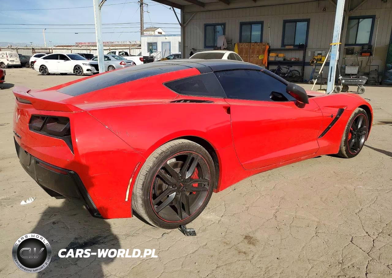 2016 Chevrolet Corvette Stingray 3Lt VIN:1G1YF2D7XG5122455 - 3