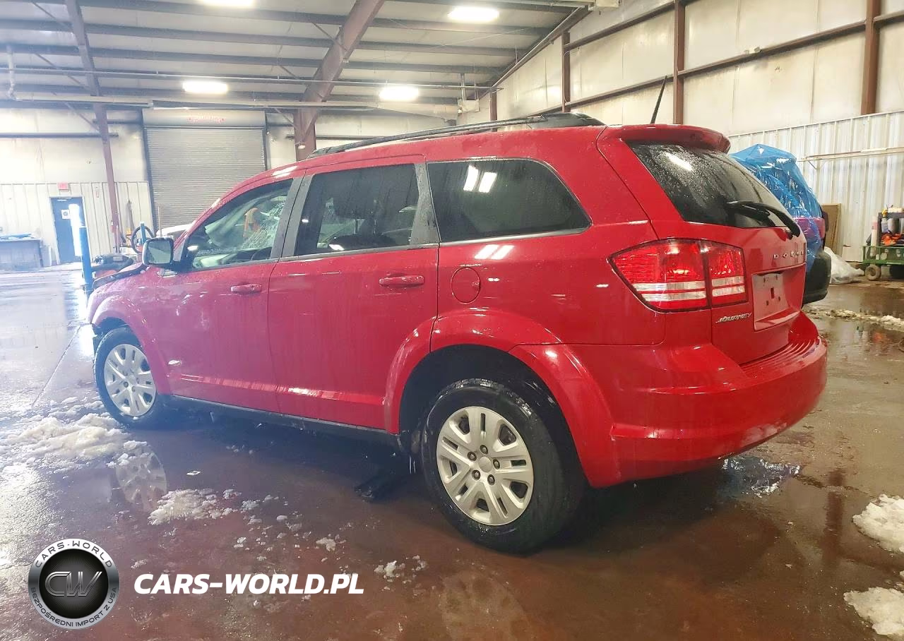 2018 Dodge Journey Se VIN:3C4PDCAB5JT496633 - 2