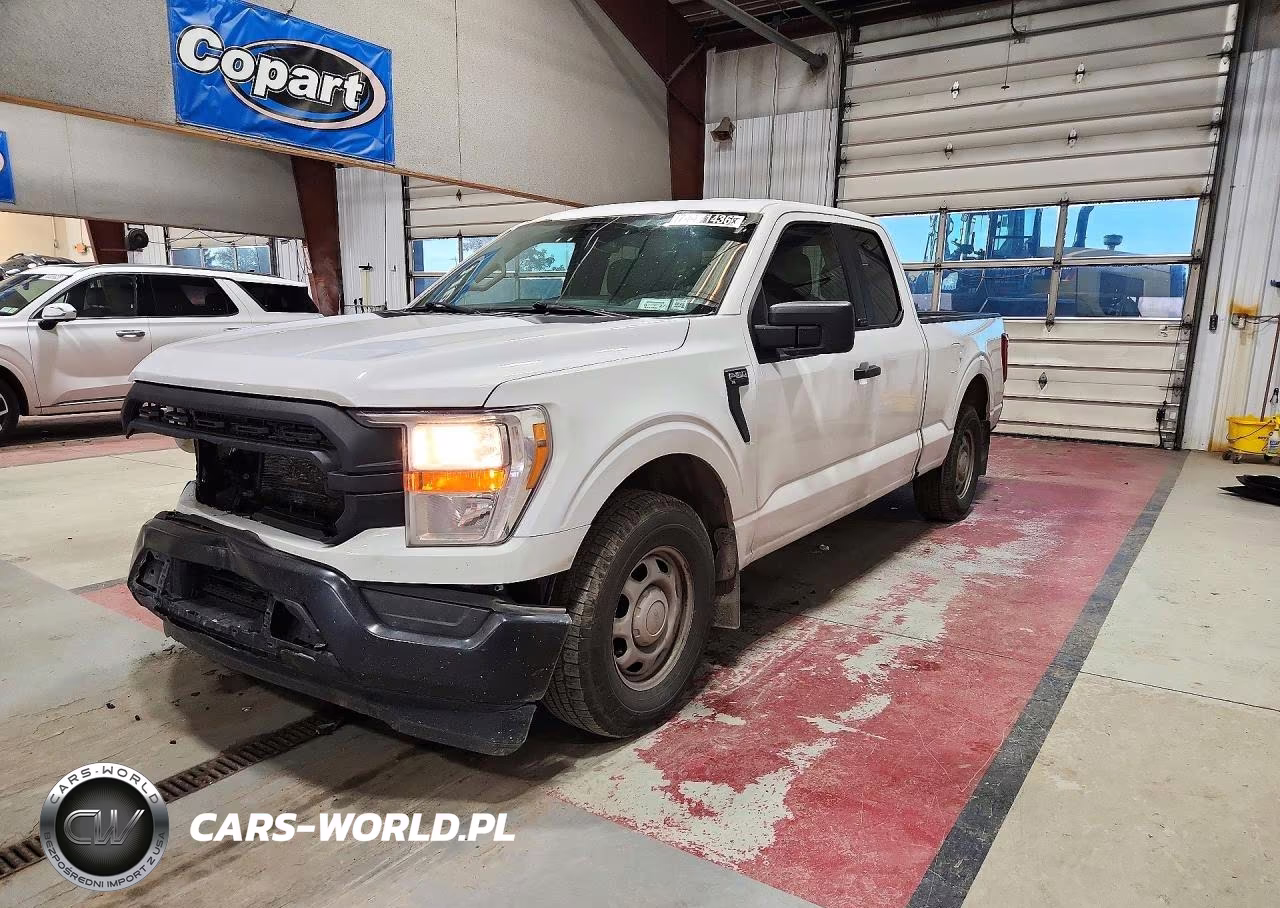 2021 Ford F150 Super Cab VIN:1FTEX1CP0MKE06029 - 1