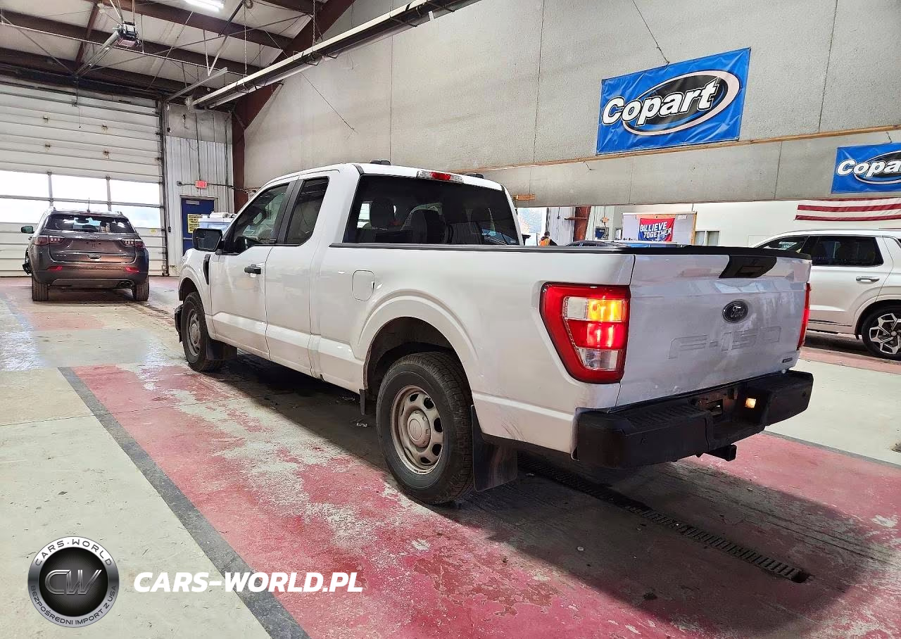 2021 Ford F150 Super Cab VIN:1FTEX1CP0MKE06029 - 2