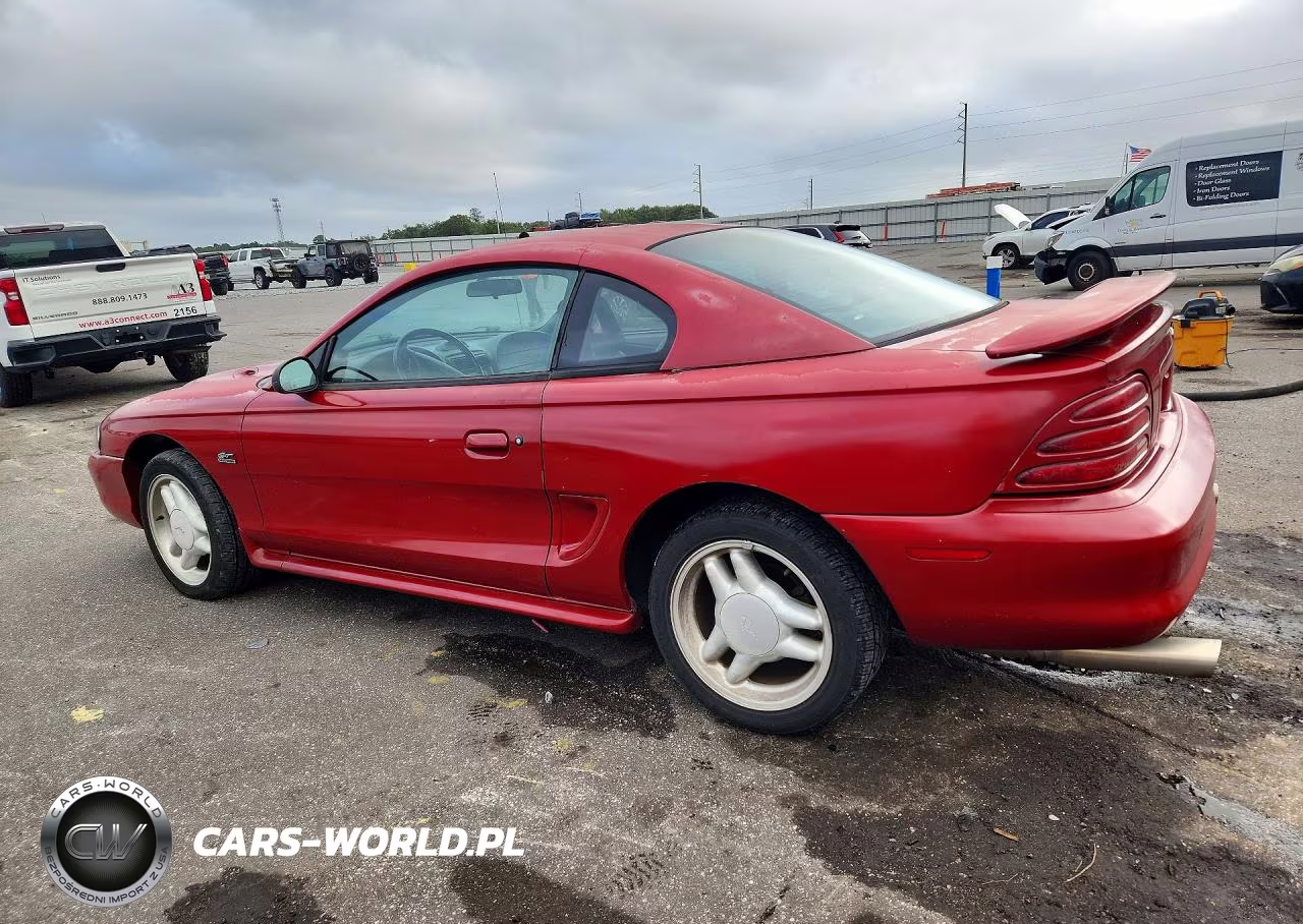 1995 Ford Mustang Gt VIN:1FALP42T4SF262939 - 2