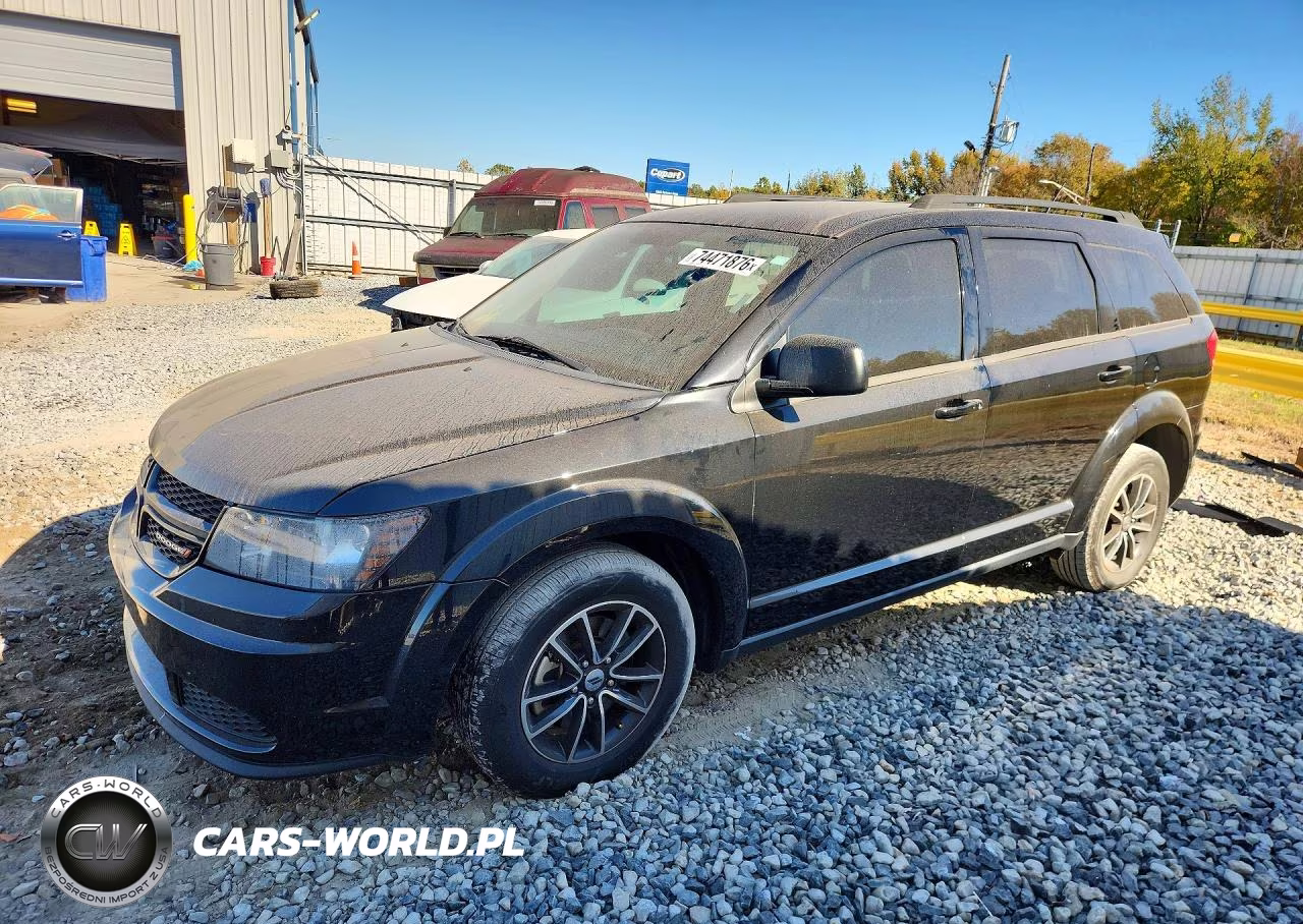2018 Dodge Journey Se VIN:3C4PDCAB7JT196155 - 1