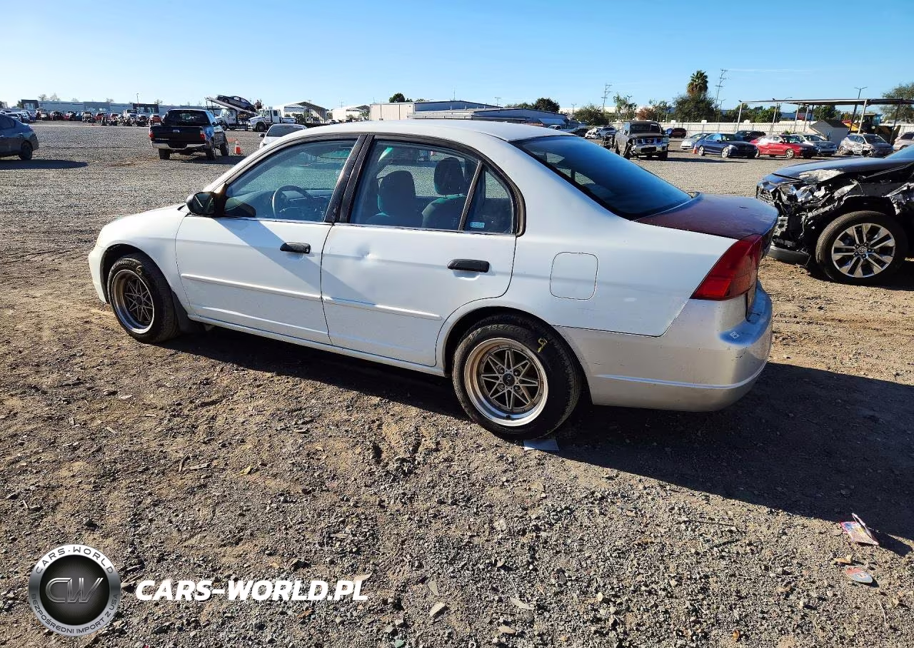 2001 Honda Civic Lx VIN:2HGES16511H573822 - 2