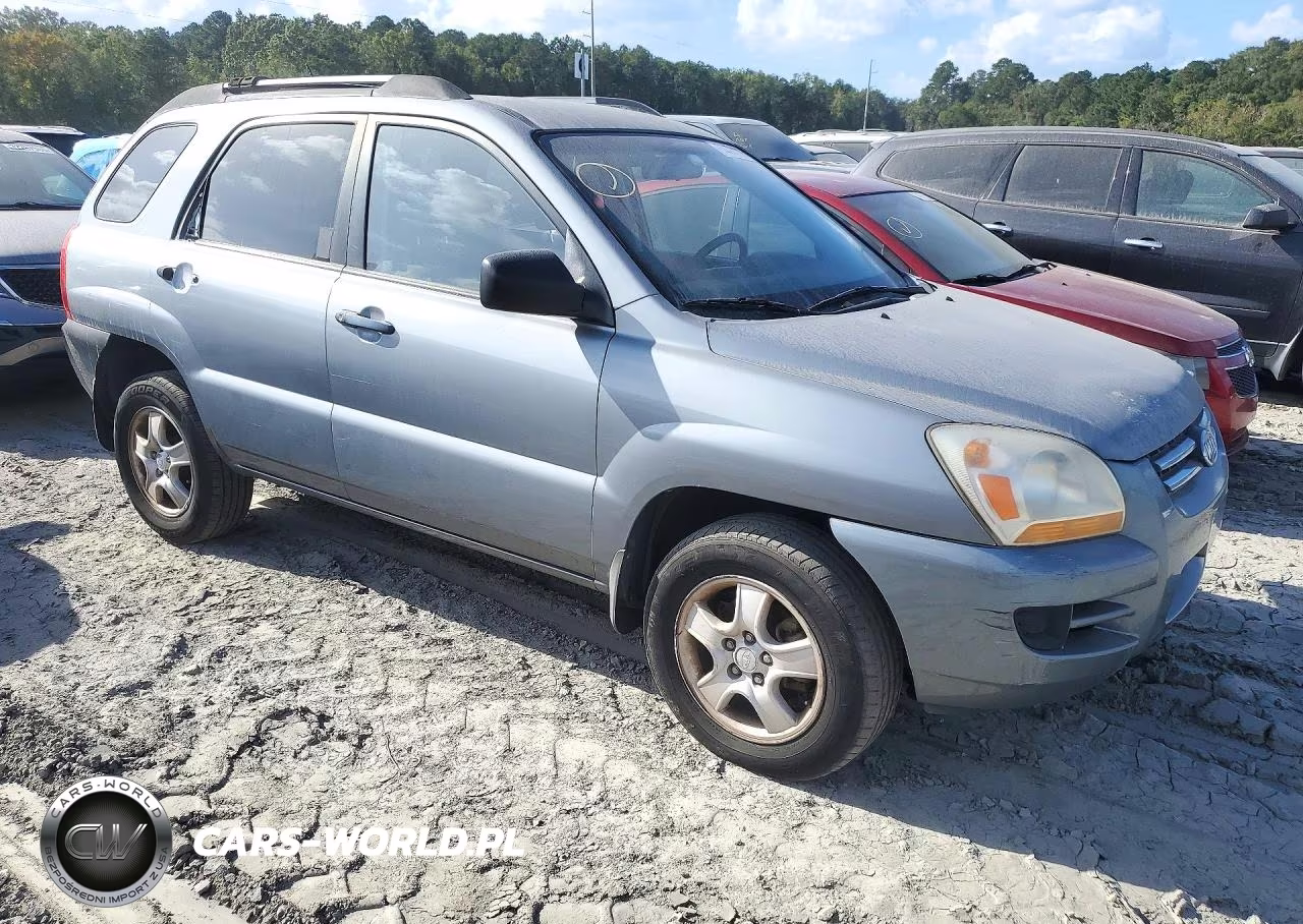 2007 Kia Sportage Lx VIN:KNDJF724977441252 - 4