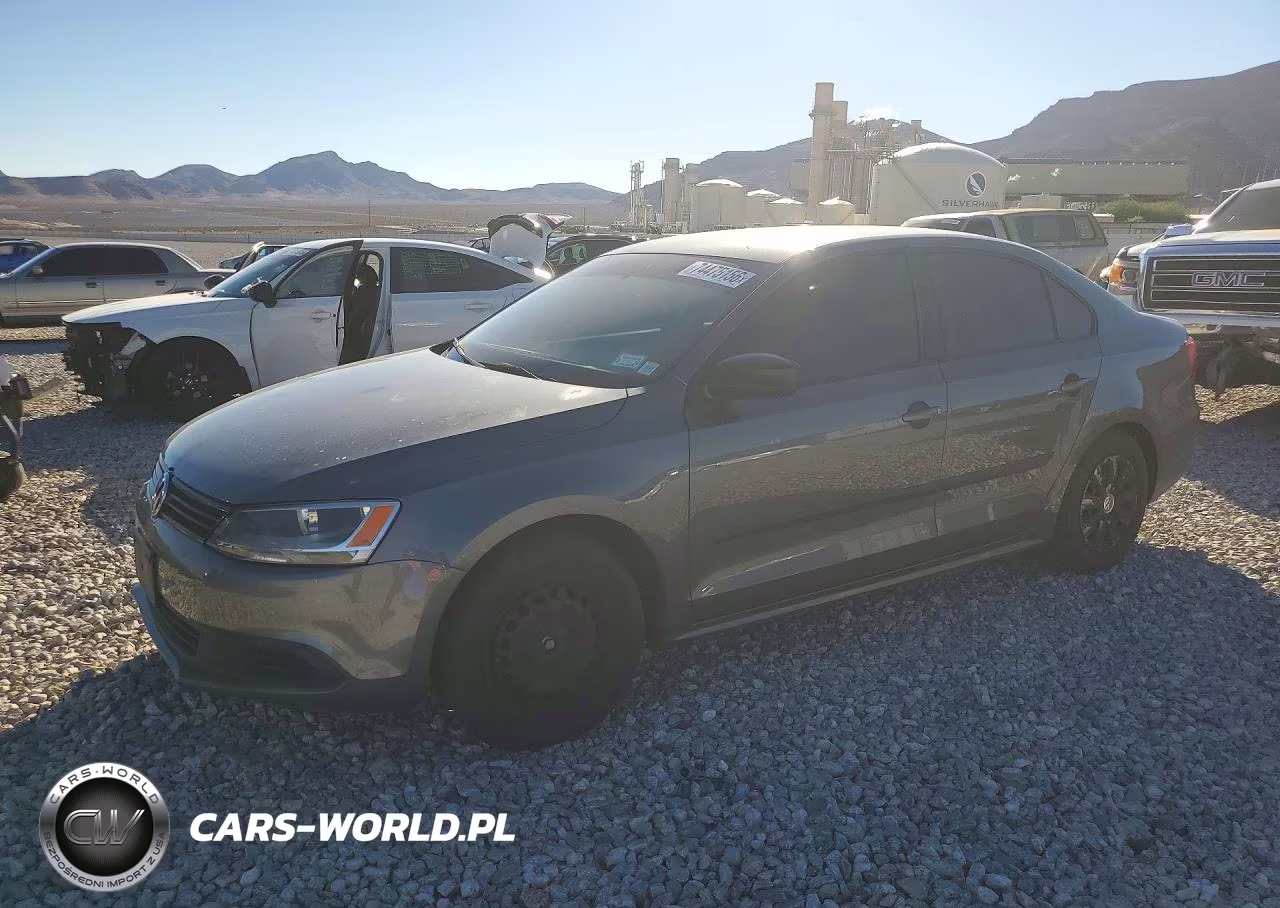 2014 Volkswagen Jetta Base VIN:3VW2K7AJ7EM324437 - 1