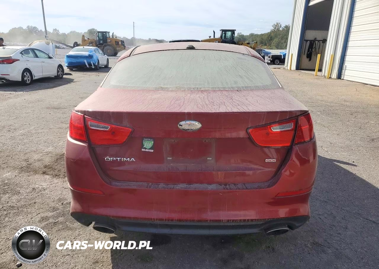 2014 Kia Optima Lx VIN:5XXGM4A78EG298809 - 6
