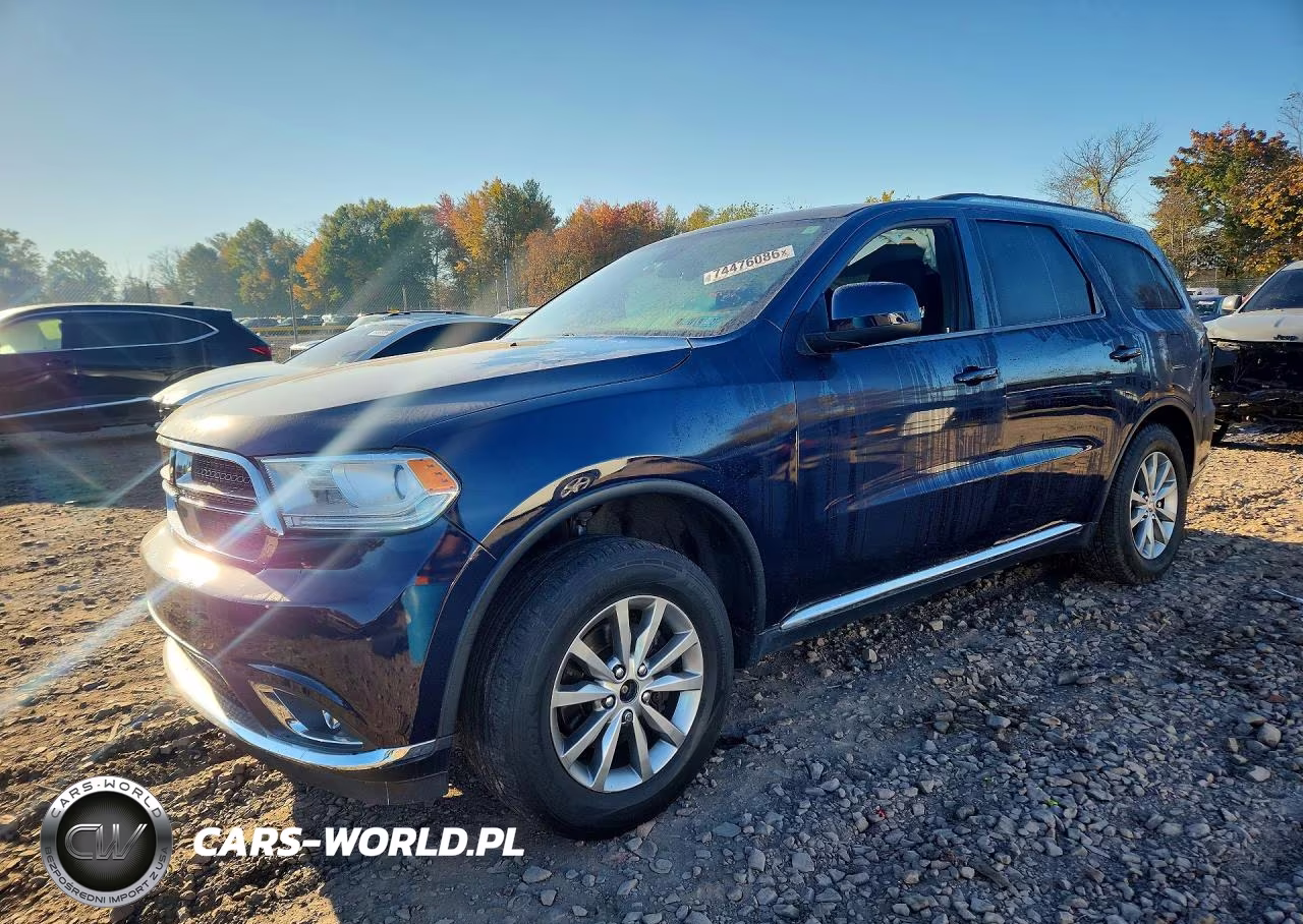 2017 Dodge Durango Sxt VIN:1C4RDJAG0HC814639 - 1