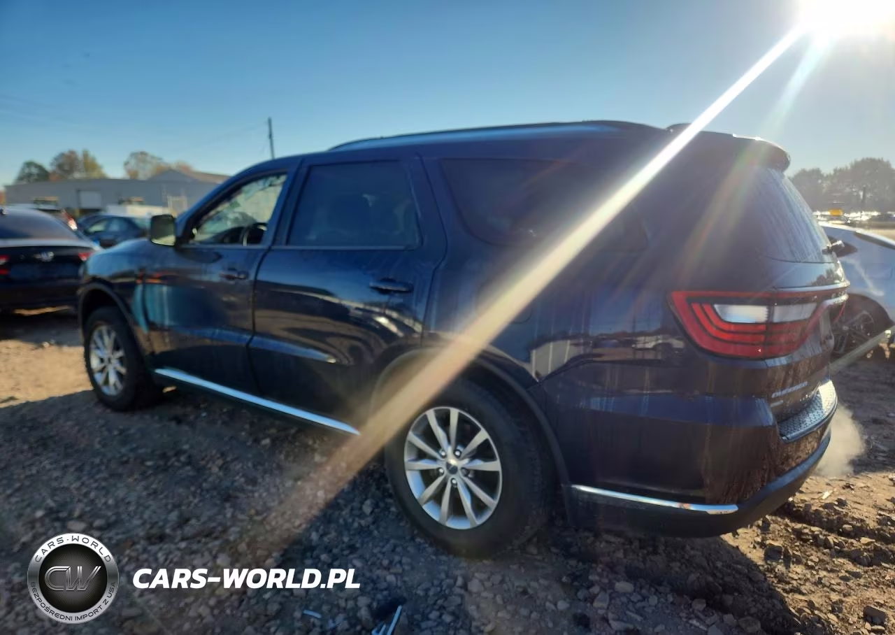2017 Dodge Durango Sxt VIN:1C4RDJAG0HC814639 - 2