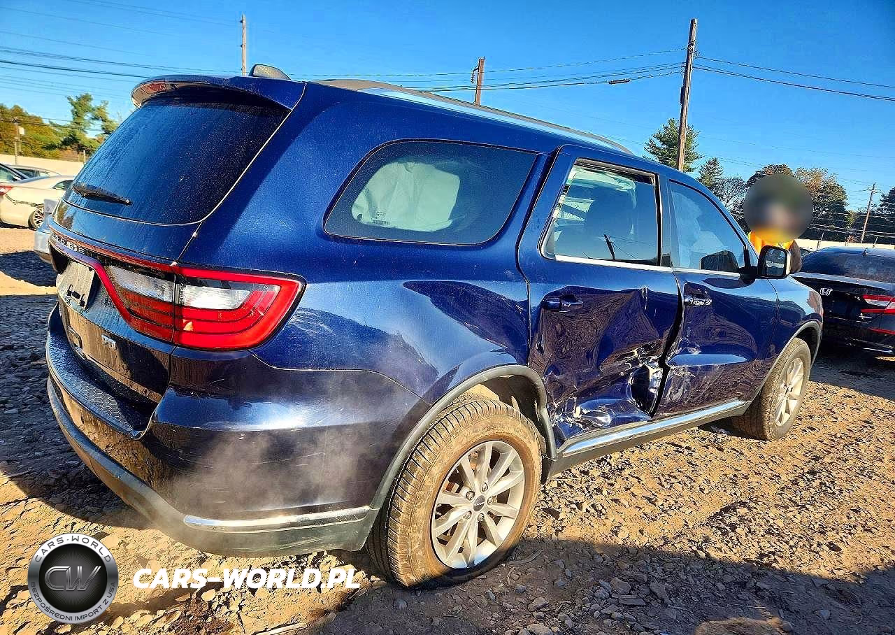 2017 Dodge Durango Sxt VIN:1C4RDJAG0HC814639 - 3