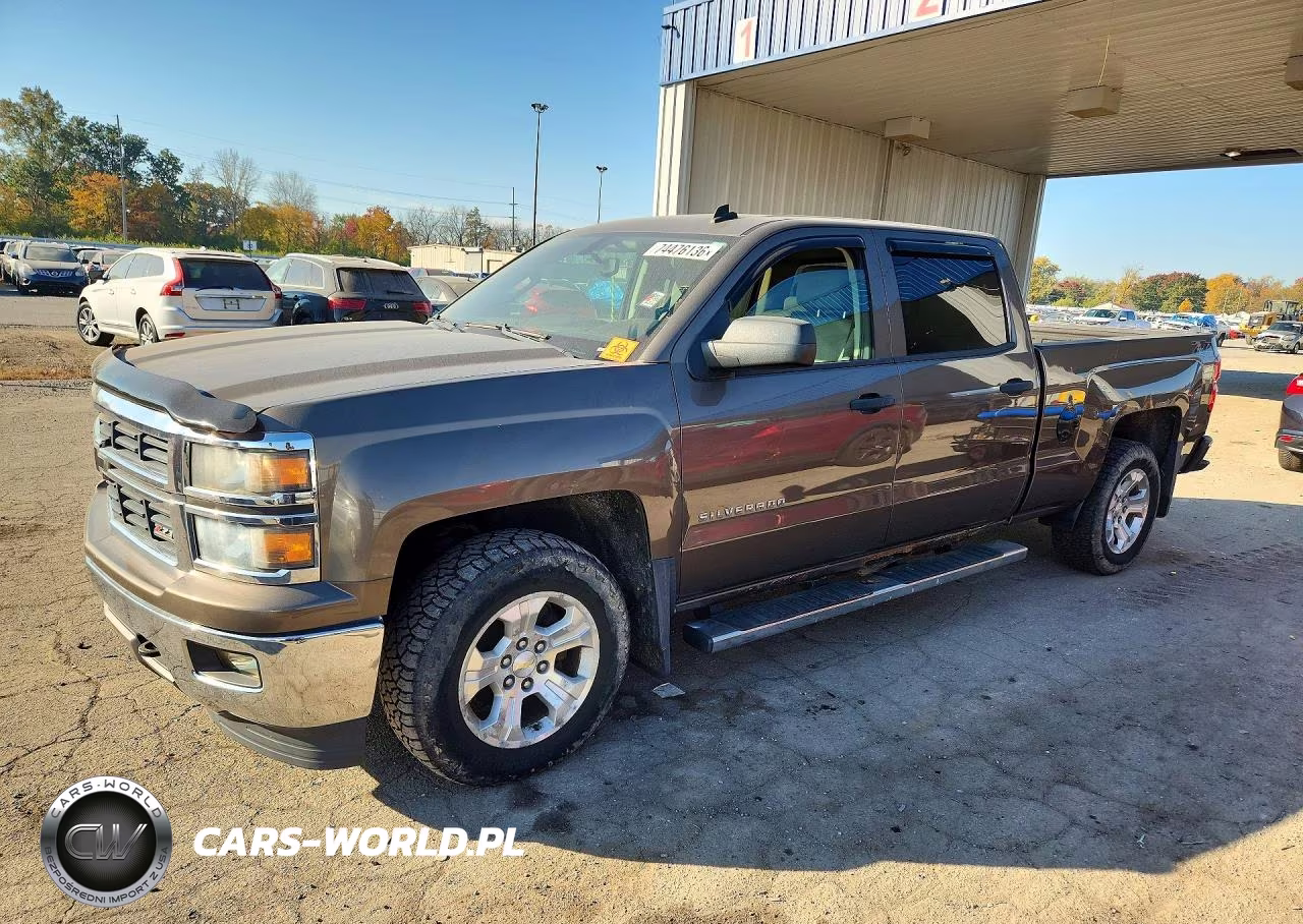 2014 Chevrolet Silverado K1500 Lt VIN:3GCUKREC4EG144897 - 1