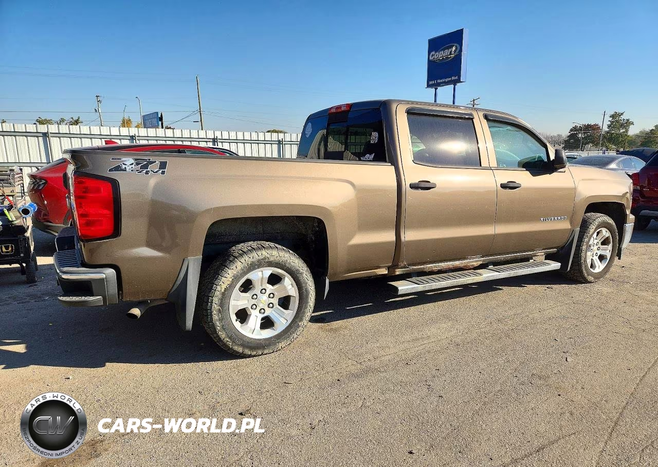 2014 Chevrolet Silverado K1500 Lt VIN:3GCUKREC4EG144897 - 3
