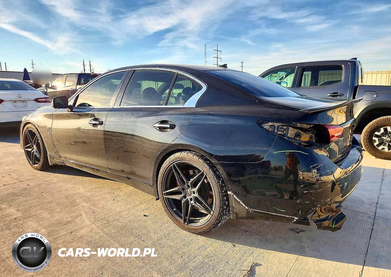 2018 Infiniti Q50 Red Sport 400 VIN:JN1FV7AP9JM460996 - 2