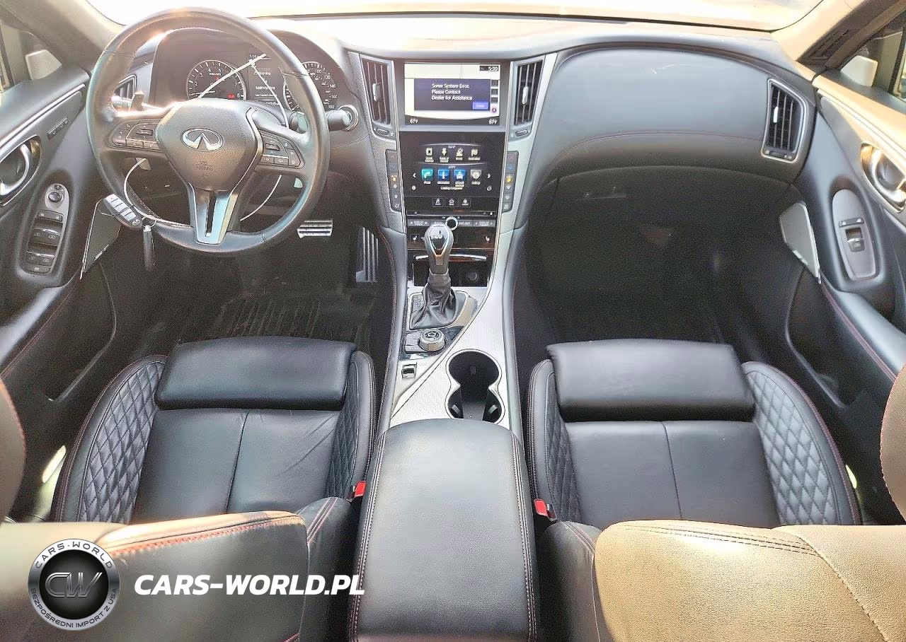 2018 Infiniti Q50 Red Sport 400 VIN:JN1FV7AP9JM460996 - 8