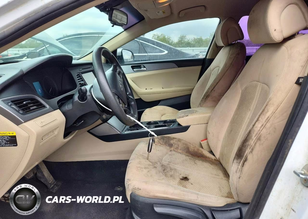 2017 Hyundai Sonata Se VIN:5NPE24AF5HH593072 - 7