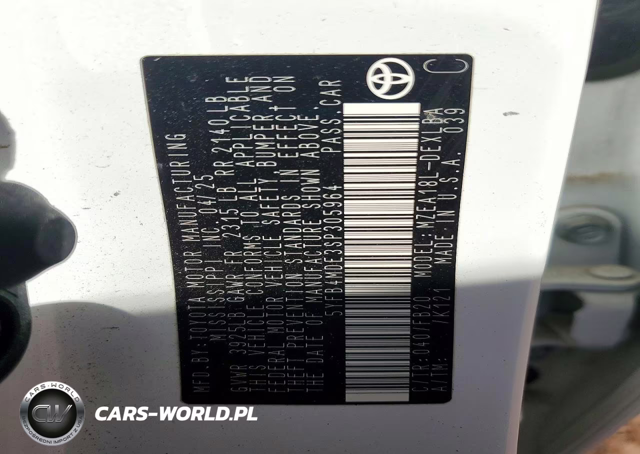 2025 Toyota Corolla Le VIN:5YFB4MDE3SP305964 - 13