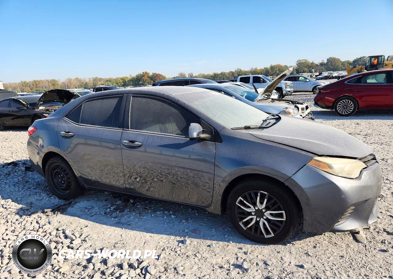 2015 Toyota Corolla Le VIN:2T1BURHE5FC314453 - 4