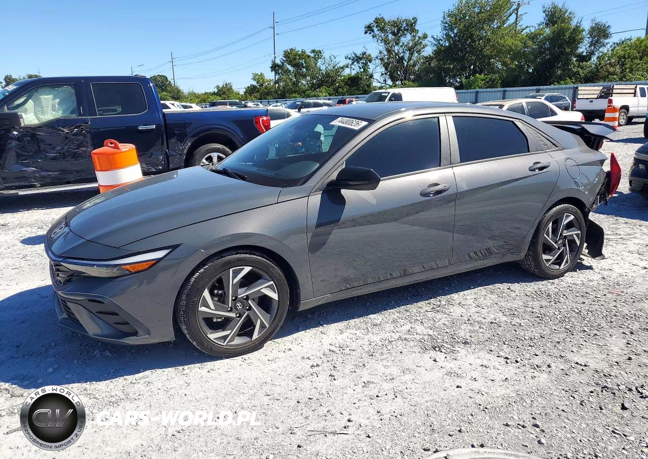 2025 Hyundai Elantra Sel Sport VIN:KMHLM4DGXSU867686 - 1