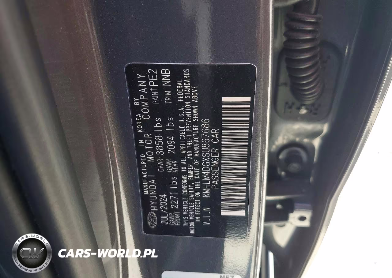 2025 Hyundai Elantra Sel Sport VIN:KMHLM4DGXSU867686 - 12