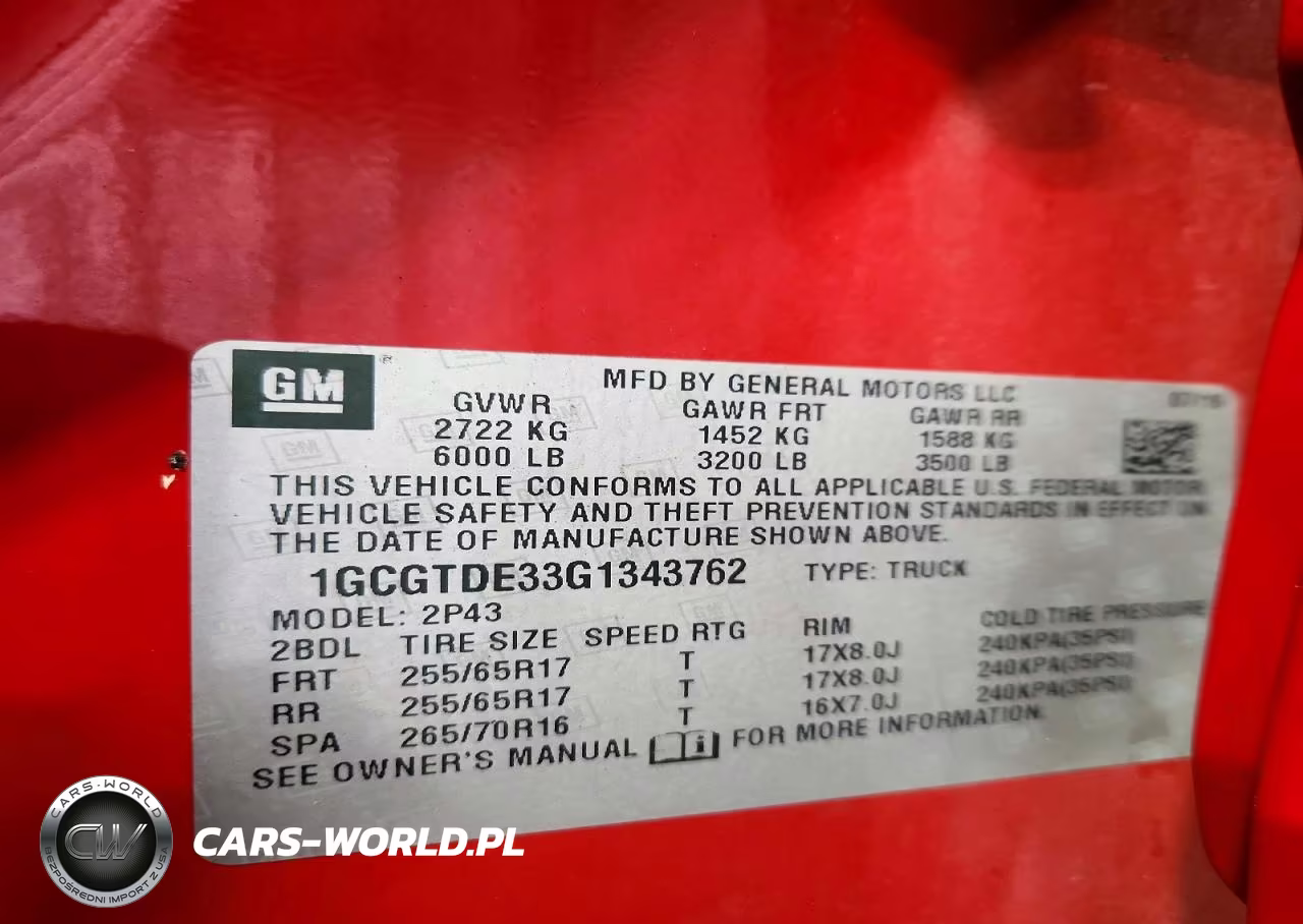 2016 Chevrolet Colorado Z71 VIN:1GCGTDE33G1343762 - 12