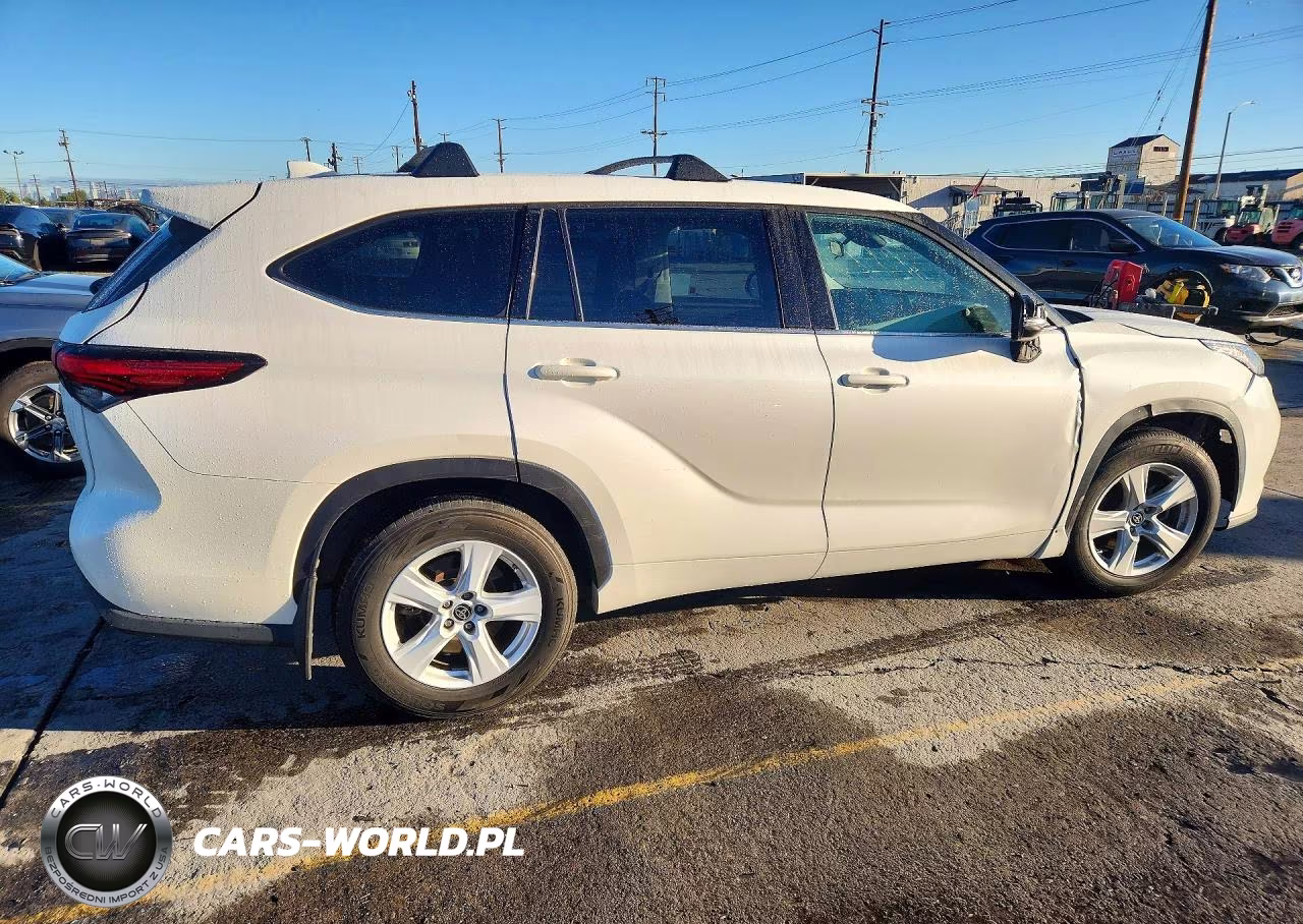 2021 Toyota Highlander Le VIN:5TDZZRAH9MS525499 - 3