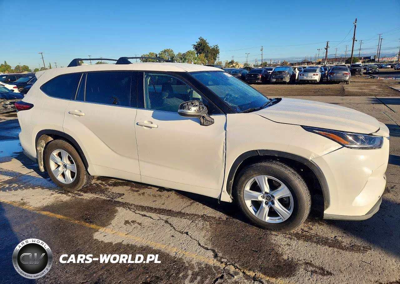 2021 Toyota Highlander Le VIN:5TDZZRAH9MS525499 - 4