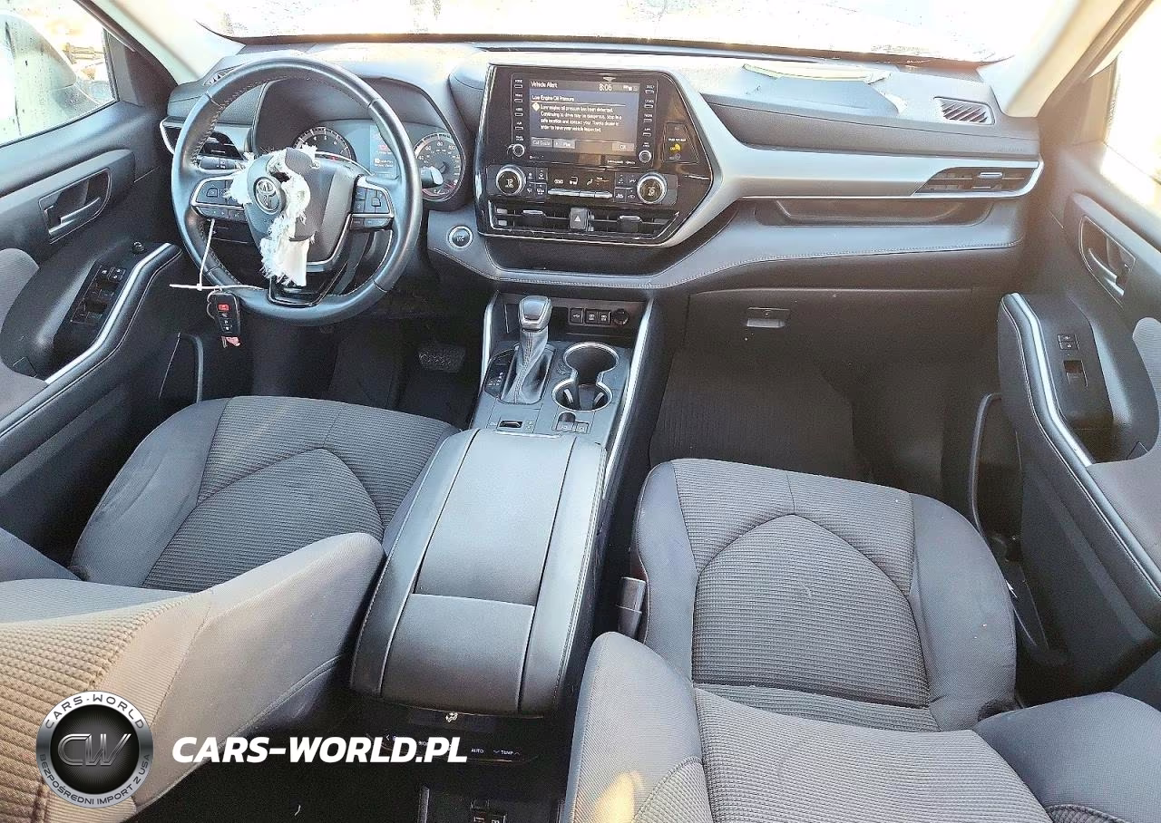 2021 Toyota Highlander Le VIN:5TDZZRAH9MS525499 - 8