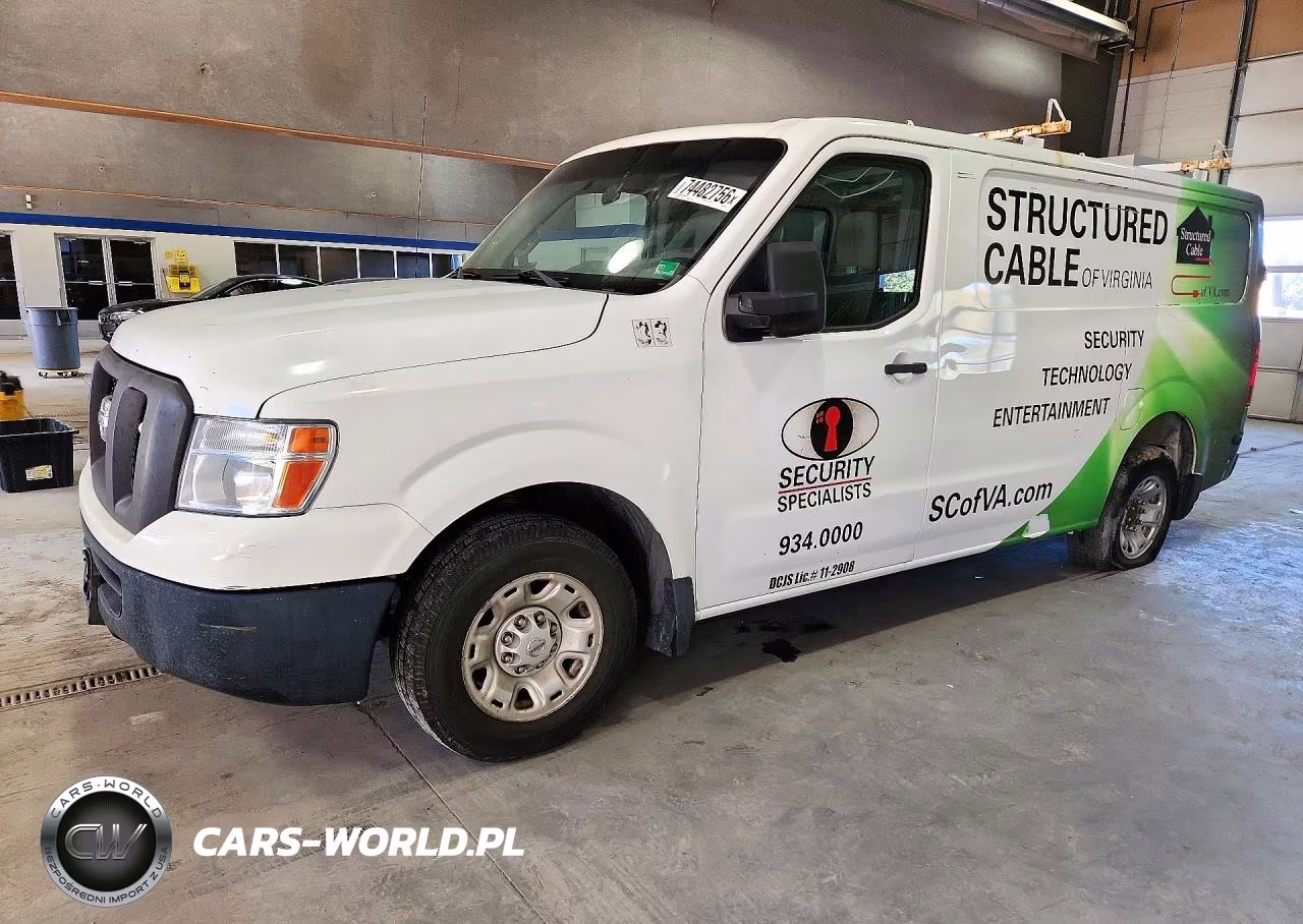 2015 Nissan Nv 1500 Sv VIN:1N6BF0KM1FN807532 - 1
