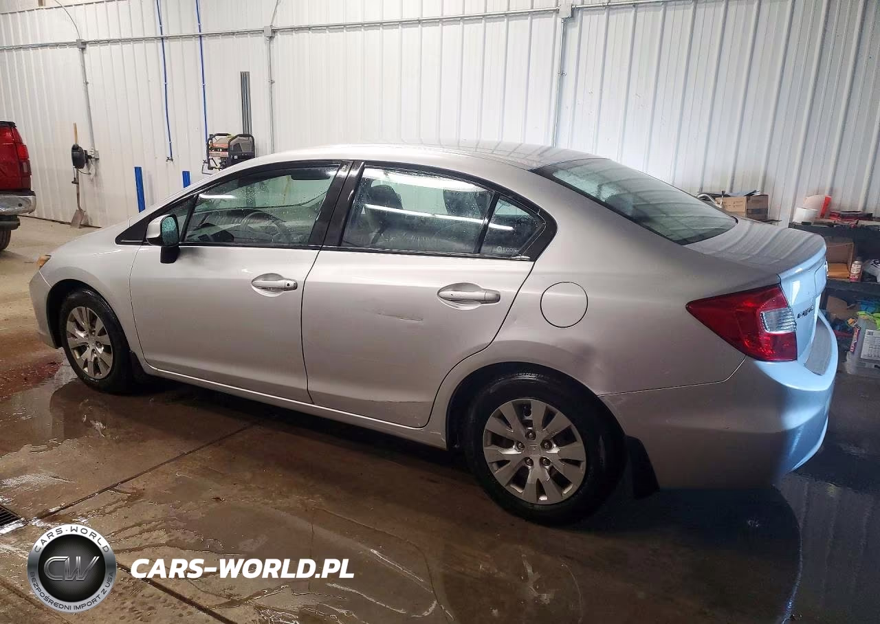 2012 Honda Civic Lx VIN:19XFB2F53CE329953 - 2