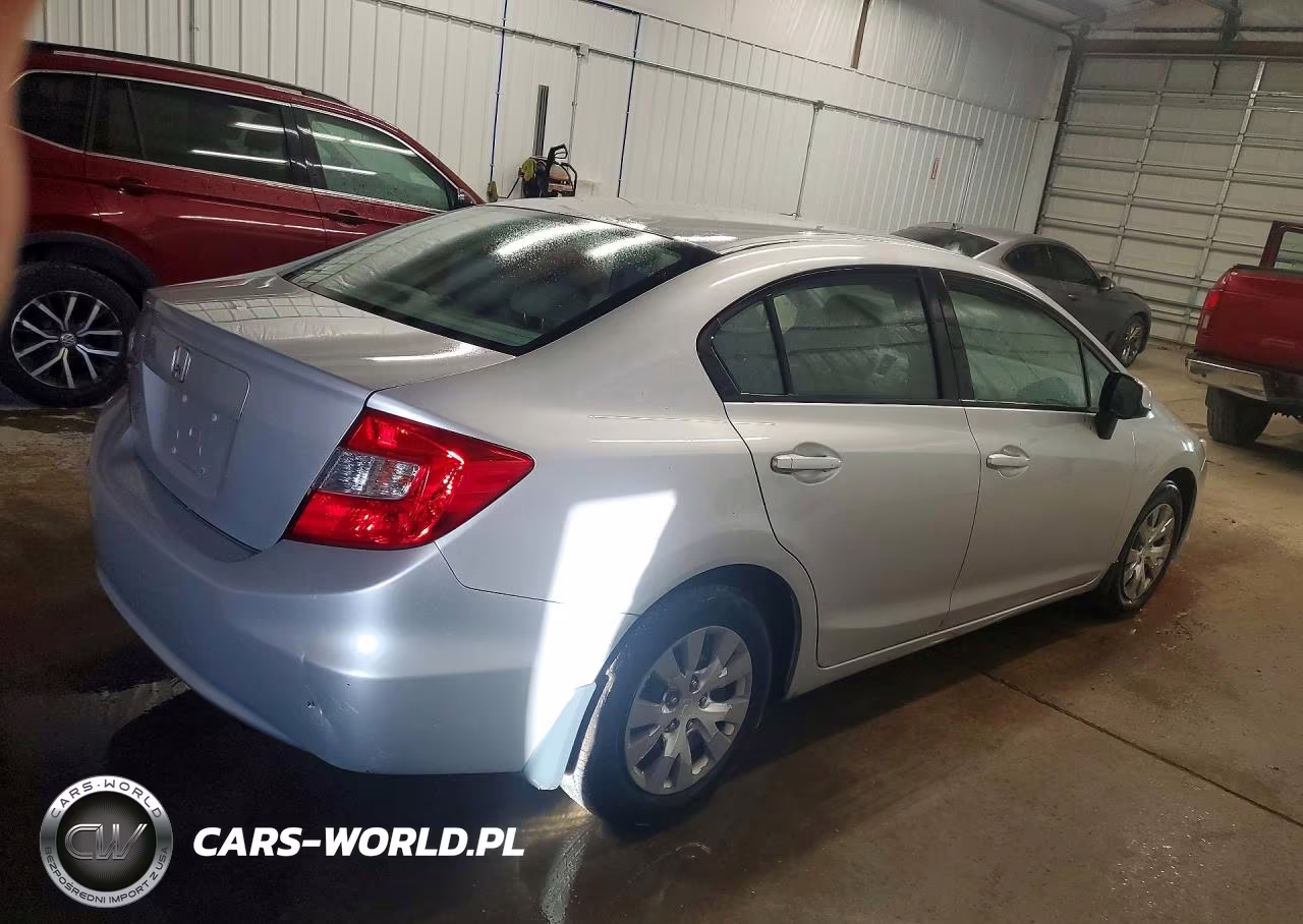 2012 Honda Civic Lx VIN:19XFB2F53CE329953 - 3
