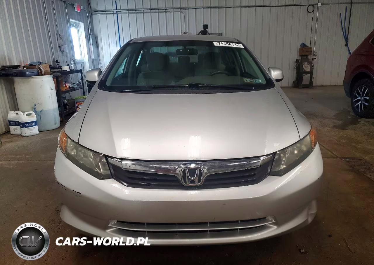 2012 Honda Civic Lx VIN:19XFB2F53CE329953 - 5
