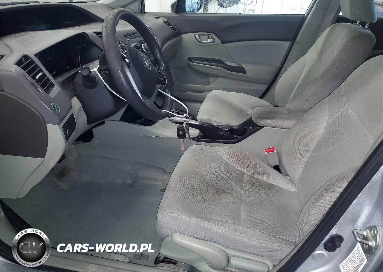 2012 Honda Civic Lx VIN:19XFB2F53CE329953 - 7