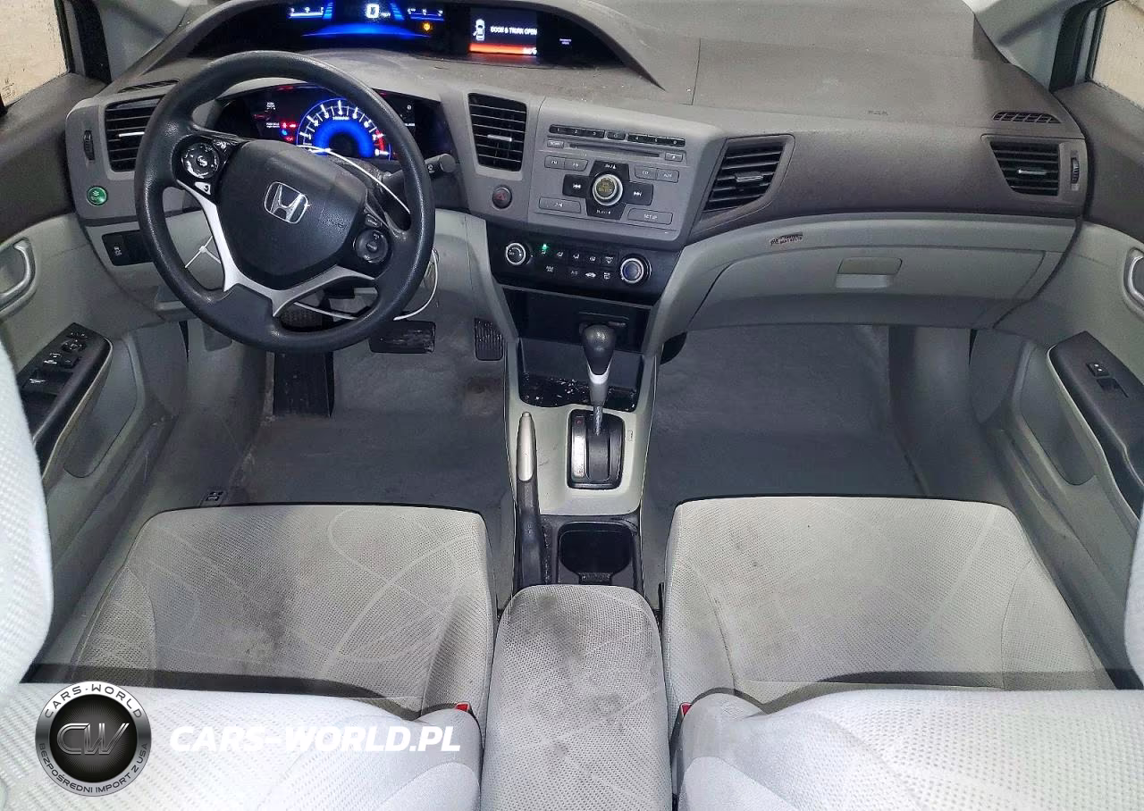2012 Honda Civic Lx VIN:19XFB2F53CE329953 - 8