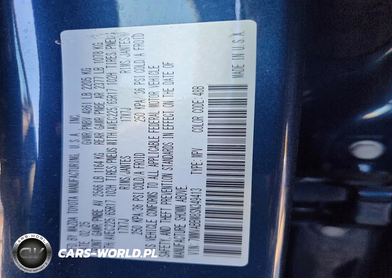 2025 Mazda Cx-50 Preferred VIN:7MMVABBM8SN349413 - 13
