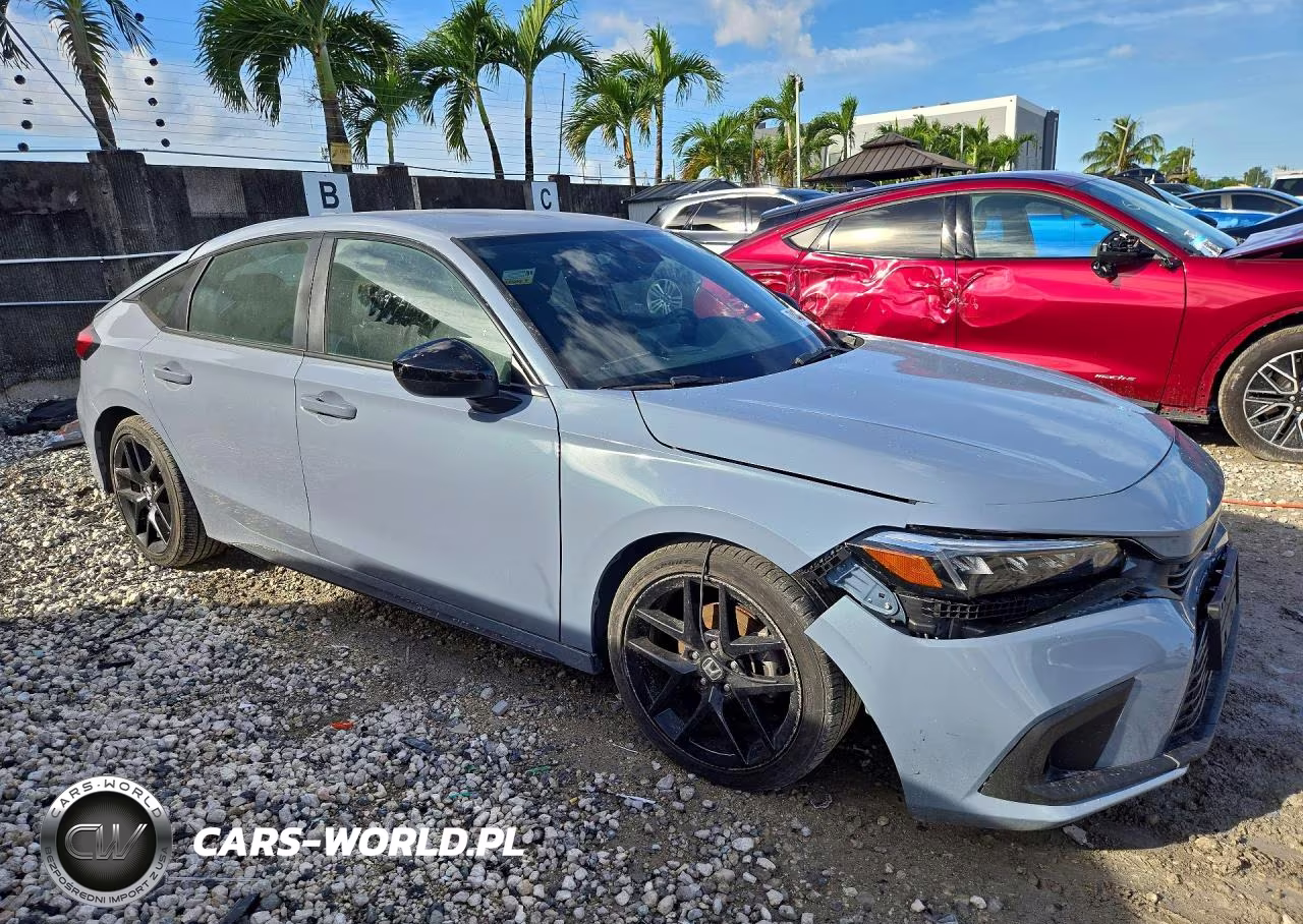 2024 Honda Civic Sport VIN:19XFL2H86RE011791 - 4
